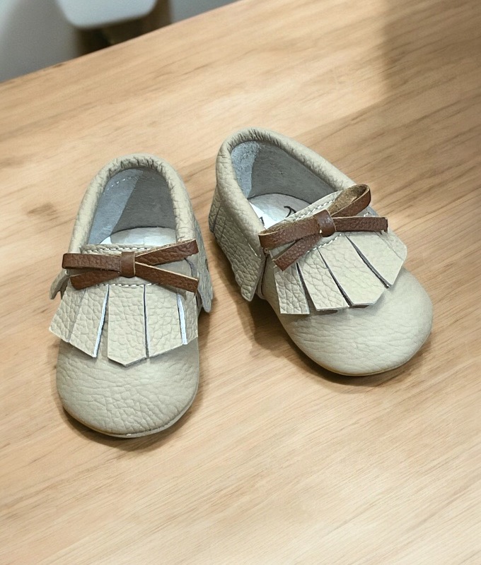 Erkek Bebek Hakiki Deri Corcik Model  Ayakkabı